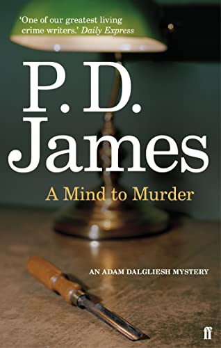 9780571248896: A Mind to Murder (Inspector Adam Dalgliesh Mystery)