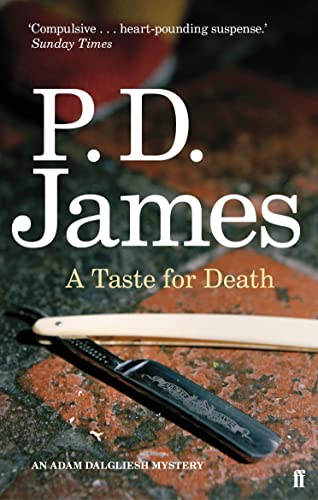 Beispielbild fr A Taste for Death (Inspector Adam Dalgliesh Mystery) zum Verkauf von Wonder Book