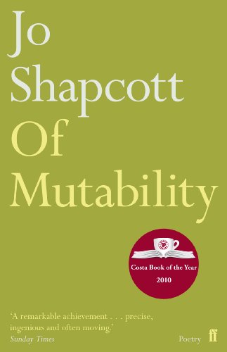 Stock image for Of Mutability for sale by Reuseabook