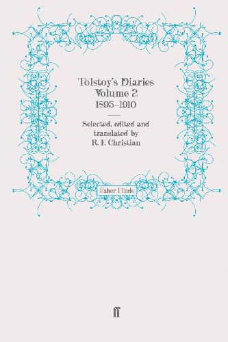 Beispielbild fr Tolstoy  s Diaries Volume II: 1895 "1910 zum Verkauf von Browsers' Bookstore, CBA