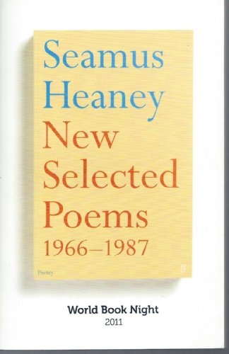 Beispielbild fr New Selected Poems, 1966 - 1987 zum Verkauf von Antiquariat + Buchhandlung Bcher-Quell