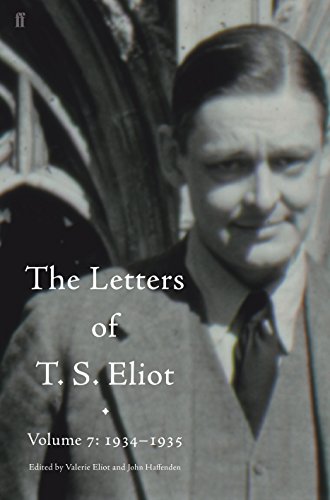 Stock image for Letters of T S Eliot Volume 7 19341935, The for sale by PBShop.store US