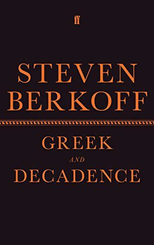 Stock image for Greek and Decadence for sale by Blackwell's