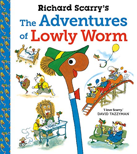 Stock image for Richard Scarry's The Adventures of Lowly Worm for sale by WorldofBooks
