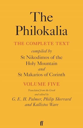 Beispielbild fr The Philokalia. Vol. 5 zum Verkauf von Blackwell's