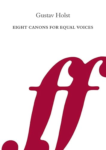 Beispielbild fr Eight Canons for Equal Voices (Faber Edition) zum Verkauf von Ergodebooks