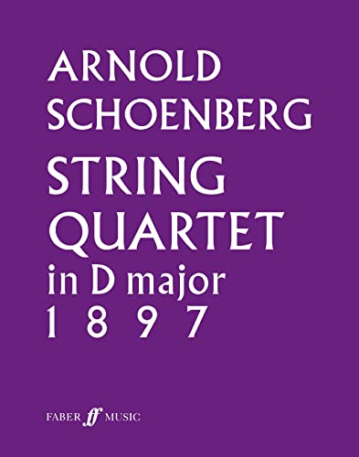 String Quartet in D Major: (Parts) - Schoenberg, Arnold