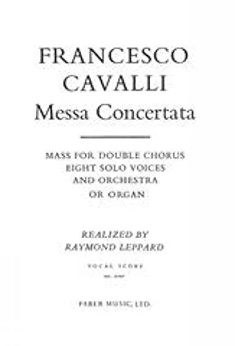 Stock image for Messa Concertata : Vocal Score for sale by GreatBookPrices