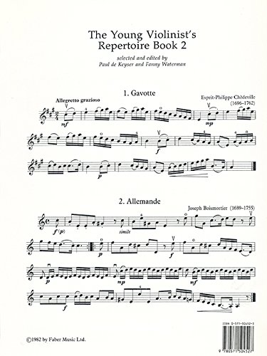 9780571504527: Young Violinist's Repertoire: (Violin): Bk. 2