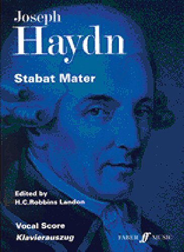 Beispielbild fr Stabat Mater: (Vocal Score) (Faber Edition) zum Verkauf von WorldofBooks