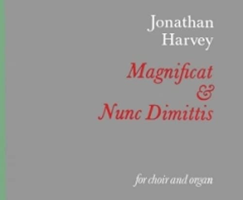 9780571505517: Magnificat and Nunc Dimittis: SSAATTBB, Accompanied, Choral Octavo (Faber Edition)