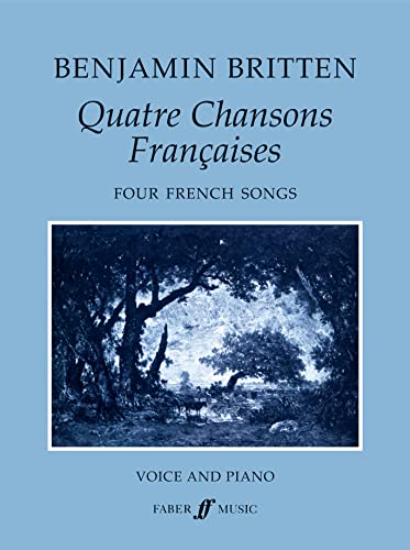 Stock image for Quatre Chansons Francais: Parts (Faber Edition) (French Edition) for sale by Magers and Quinn Booksellers