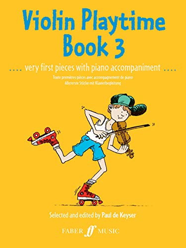 Beispielbild fr Violin Playtime: Bk. 3: (Violin and Piano) (Violin Piano): Very First Pieces with Piano Accompaniment zum Verkauf von WorldofBooks