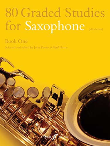 9780571510474: J. davies & paul harris : 80 graded studies for saxophone book 1: (Alto/Tenor)