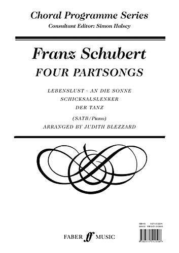 Four Partsongs: SATB Accompanied (Choral Programme Series) (German Edition) (9780571512508) by [???]