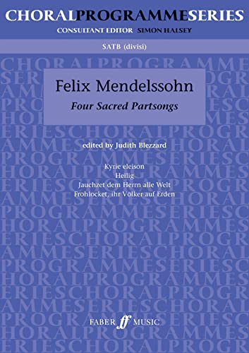 Four Sacred Partsongs (SATBdiv.).
