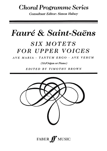 Imagen de archivo de 6 Motets For Upper Voices a la venta por Revaluation Books