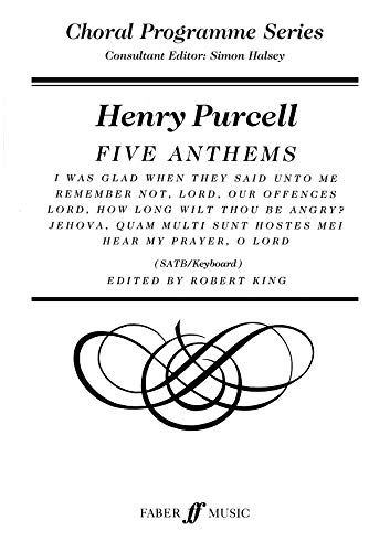 Imagen de archivo de Five Anthems: (SATB Accompanied) (Choral Programme Series) a la venta por WorldofBooks