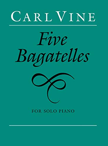 9780571515462: Five Bagatelles (Faber Edition)