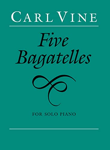 9780571515462: Five Bagatelles: (Piano) (Faber Edition)