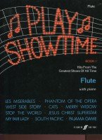 Imagen de archivo de Play Showtime, Book 1, Solo Flute with Piano: Hits from the Greatest Shows of All Time, including Les Miserables, Phantom, West Side Story, Cats, My Fair Lady, South Pacific, Pajama Game, Merry Widow a la venta por HPB-Emerald