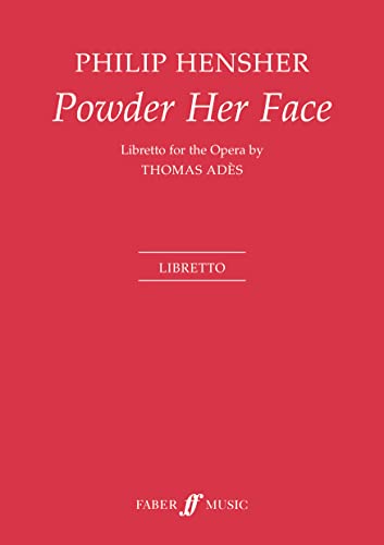 9780571516117: Powder Her Face: Libretto (Faber Edition)