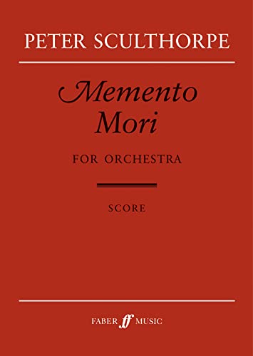 Stock image for Momento Mori, for orchestra (1993). [Score]. for sale by Colin Coleman Music