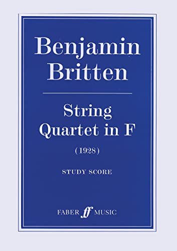 String Quartet in F: Study Score (Faber Edition) (9780571519019) by [???]