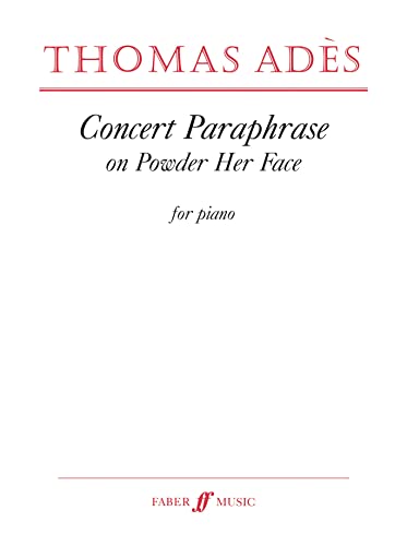 Stock image for Concert Paraphrase on Powder Her Face (Faber Edition), for piano for sale by Magers and Quinn Booksellers