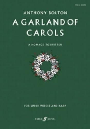 9780571520633: A Garland of Carols: (Harp Part): A Homage to Britten, Part (Faber Edition)