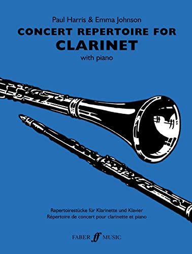 Beispielbild fr Concert Repertoire for Clarinet (Faber Edition: Concert Repertoire) zum Verkauf von Magers and Quinn Booksellers