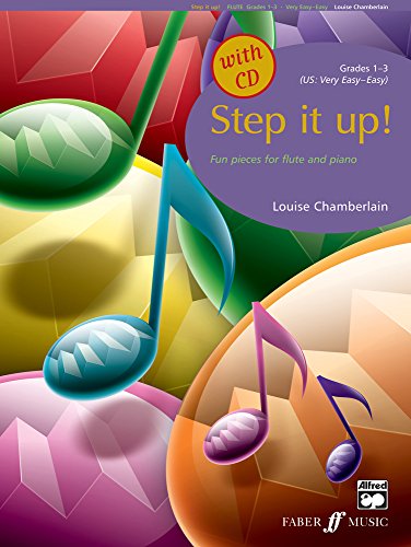 Imagen de archivo de Step It Up! Flute, Grades 1-3 (with Free Audio CD) a la venta por WorldofBooks