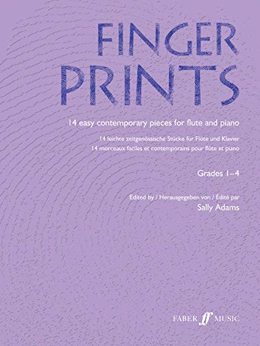 Stock image for Fingerprints for Flute and Piano: Grade 1-4 (Faber Edition: Fingerprints) for sale by Magers and Quinn Booksellers