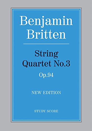 String Quartet No. 3: Study Score (Faber Edition) (9780571523085) by [???]