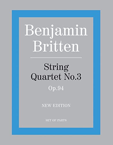 String Quartet No. 3: Parts (Faber Edition) (9780571523092) by [???]