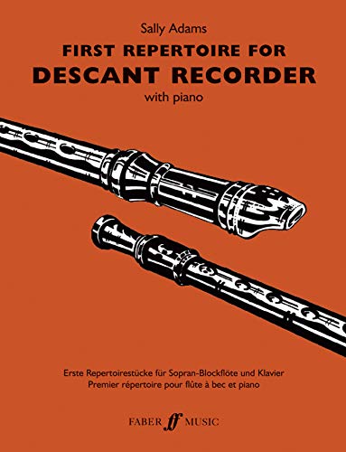 Beispielbild fr First Repertoire for Descant Recorder: with Piano (Faber Edition) zum Verkauf von Magers and Quinn Booksellers