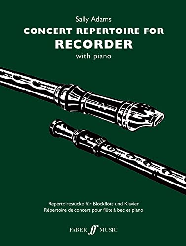 9780571523863: Concert Repertoire For Recorder (Concert Repertoire Series)