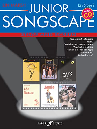 Stock image for Junior Songscape: Stage and Screen: 12 Classic Songs from the Stage and Screen Arranged for Classroom and Concert Choirs for sale by Reuseabook