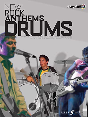 9780571525256: New Rock Anthems Authentic Playalong Drums + CD