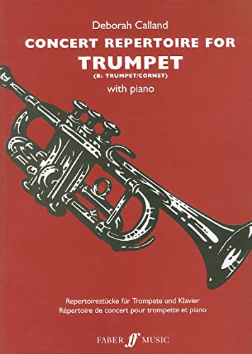 Imagen de archivo de Concert Repertoire for Trumpet (Faber Edition: Concert Repertoire) a la venta por Magers and Quinn Booksellers