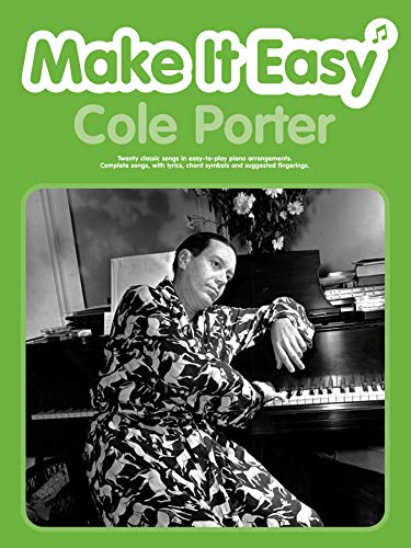 Stock image for Make it Easy: Cole Porter (Piano/Voice/Guitar) for sale by Bahamut Media