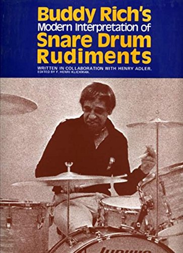 9780571526543: Buddy Rich's Interpretation of Snare Drum Rudiments