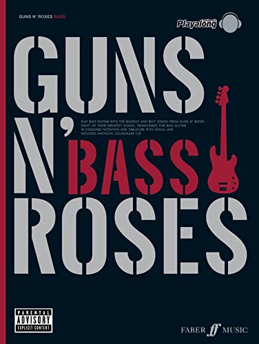 Imagen de archivo de Guns N' Roses: (Bass) (Authentic Playalong): Eight of Their Greatest Songs a la venta por AwesomeBooks