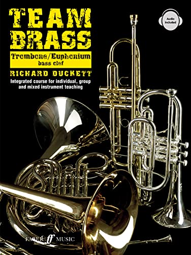 Stock image for Team Brass: Trombone/Euphonium (Bass Clef) for sale by WorldofBooks