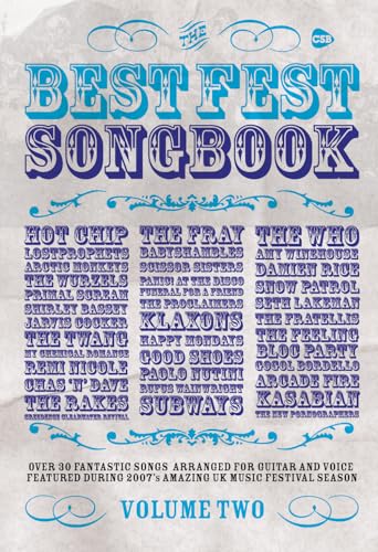 Stock image for Best Fest Songbook 2007: v. 2: (Chord Songbook) (Choral Score) for sale by WorldofBooks