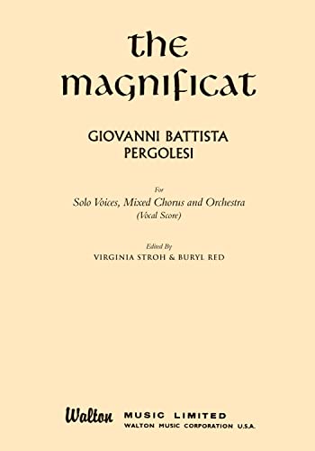 Beispielbild fr The Magnificat: (Vocal Score) zum Verkauf von WorldofBooks