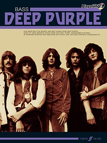 Deep Purple Authentic Playalong Bass: Bass Guitar Songbook - Deep Purple