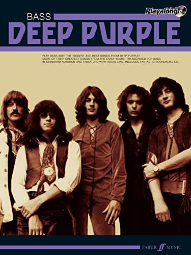 Imagen de archivo de Deep Purple Authentic Bass Playalong (Book & Merchandise) a la venta por Grand Eagle Retail