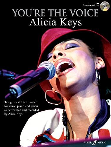 9780571532346: You're The Voice Alicia Keys (Book and CD). CD, Sheet Music for Piano, Vocal & Guitar