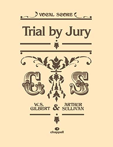 Beispielbild fr Trial By Jury (Vocal Score) (Piano Solo, Voice / Vocal Score) zum Verkauf von Revaluation Books